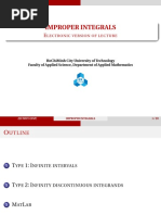 Improper Integrals