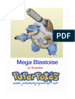 M-Blastoise A4 Lined