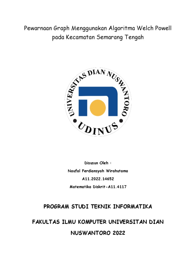 Skripsi Welch Powell Pewarnaan Graph | PDF