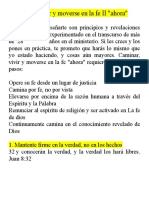 Cómo Vivir y Moverse en La Fe 36