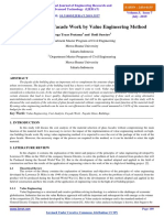 Cost Analysis of Facade Work by Value en