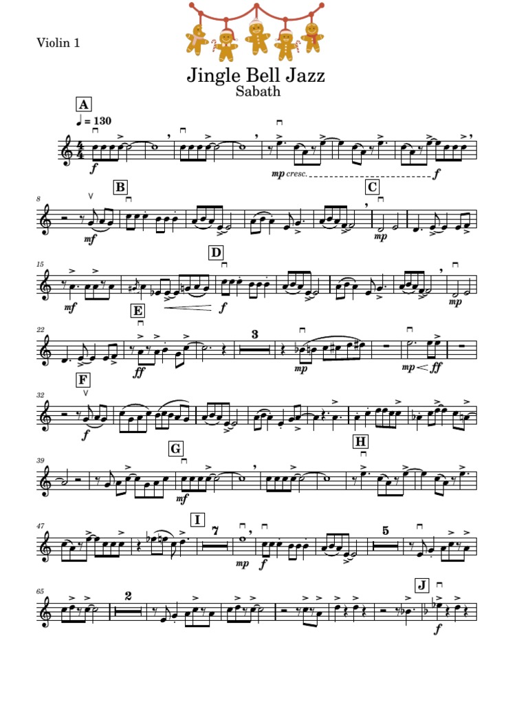 Jingle Bell Jazz Sabath PDF