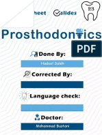 Prostho Sheet 23