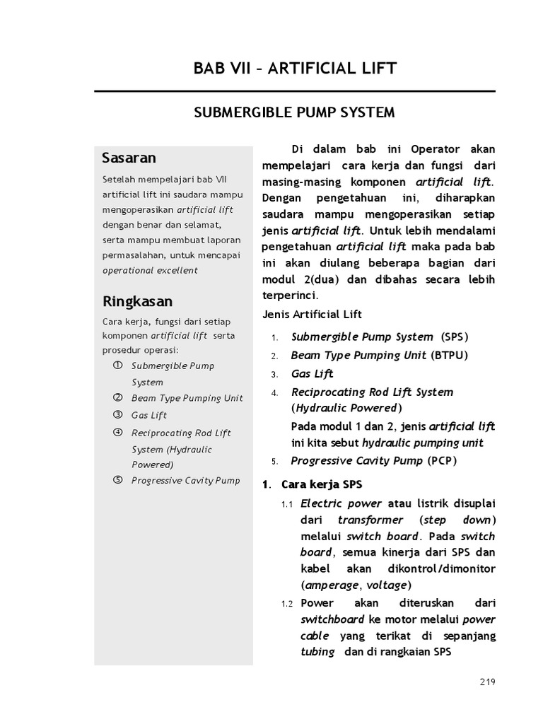 C.artificial Lift | PDF