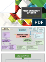 ORGANISATION OF DATA and PRESENTATION OF DATA MIND MAP and FLOW CHART