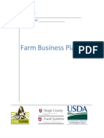 Farm Business Plan Template Abreviated