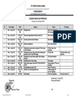 Agenda Kegiatan Pimpinan