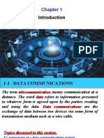 Data Comms Chapter 1: Intro to Data Communication Systems