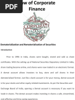 Dematerialisation Request Form Guide | PDF | Business | Computers
