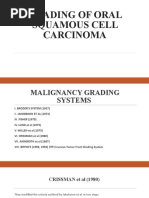 Grading of Oscc