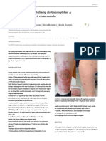Dermatitis Kontak Alergi Terhadap Clostridiopeptidase A Dengan Penyebaran Seperti Eksim Numular