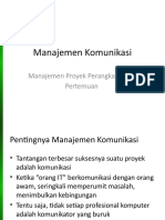 MPPL Pert 10 Manajemen Komunikasi