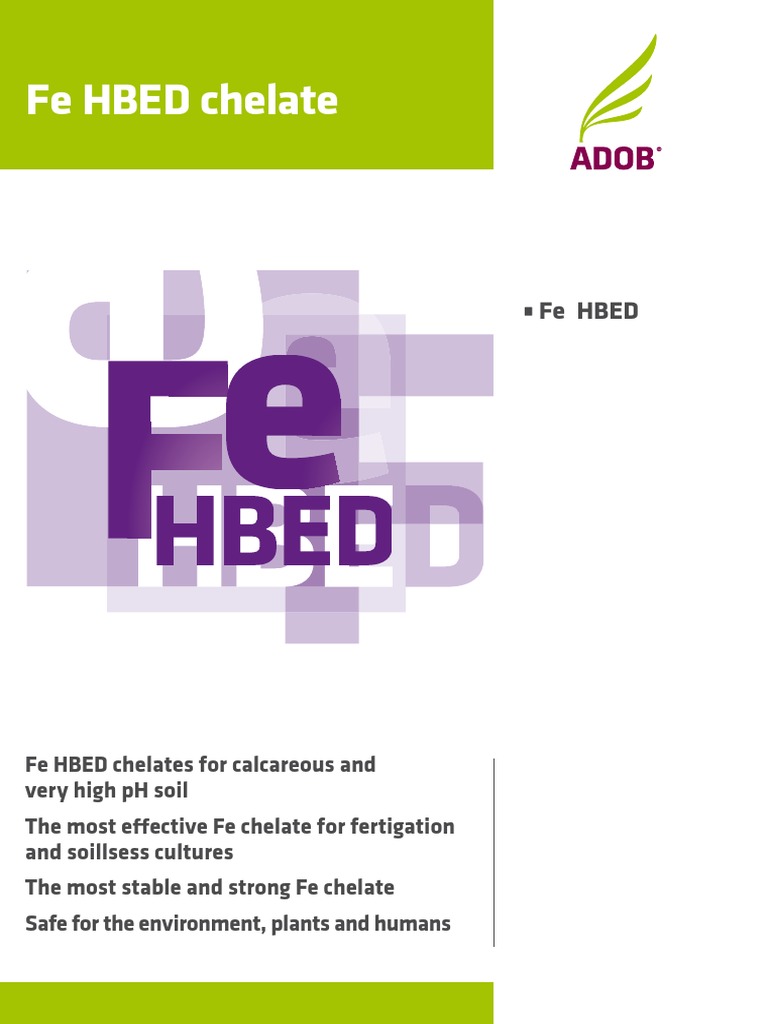 Fe Hbed | PDF | Iron | Chelation