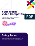 Your World Video Competition Entry Form