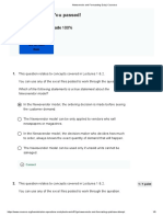 WBS-2-Operations Analytics-W1S6-Quiz-Newsvendor and Forecasting