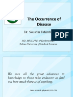 3-The Occurrence of Disease-I