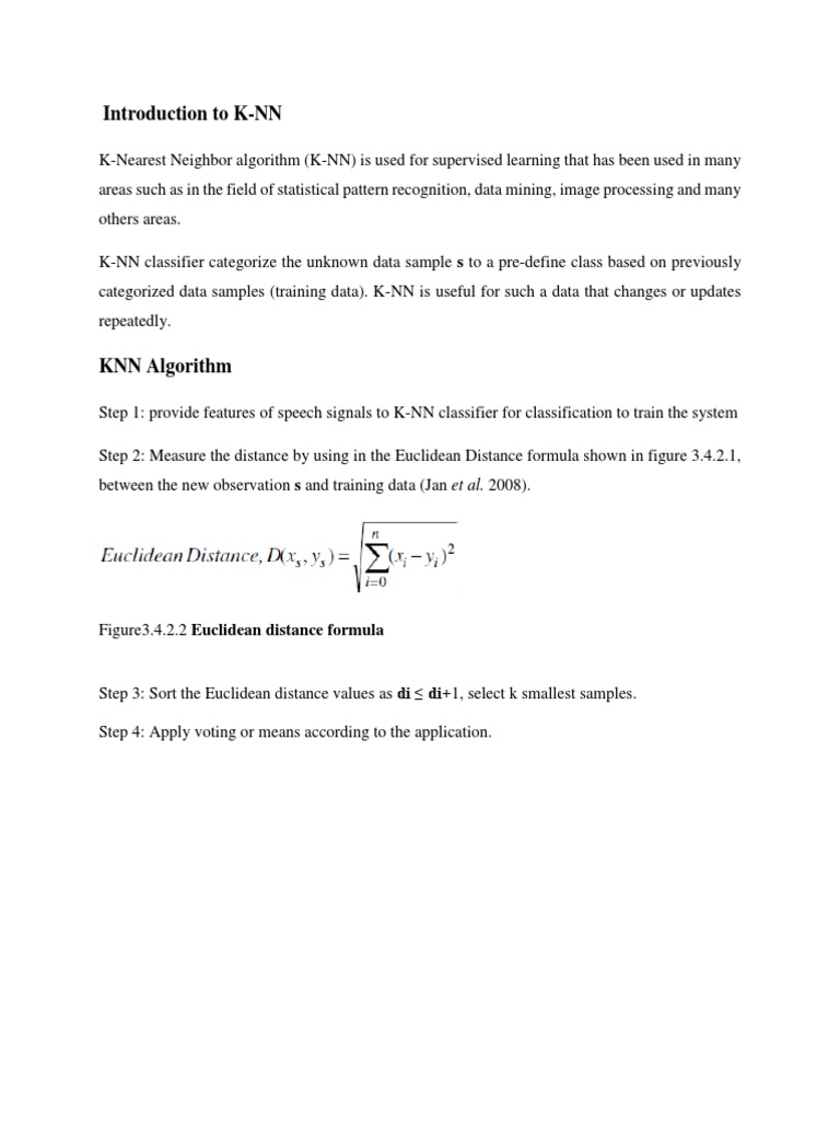 KNN Example | PDF