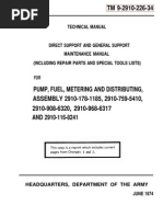 Download Fuel Metering Pump Maint and Repair TM9-2910-226-34 by Bryan LaHaye SN61624007 doc pdf