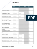 Stock Count WorkSheet Report