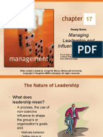 Managing Leadership and Influence Processes: Ready Notes