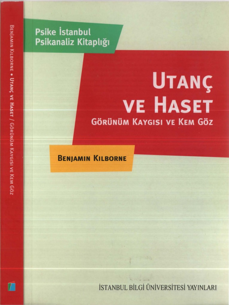 Benjamin Kilborne Utanç Ve Haset | PDF