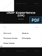 User Experience (UX) - 1