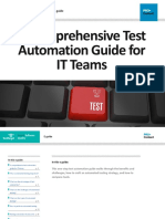 A Comprehensive Test Automation Guide For IT Teams