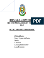 Maths-Internal Assessment