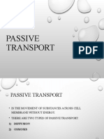 Passive Transport