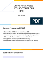 Komuninasi Antar Proses: Remote Procedure Call (RPC)