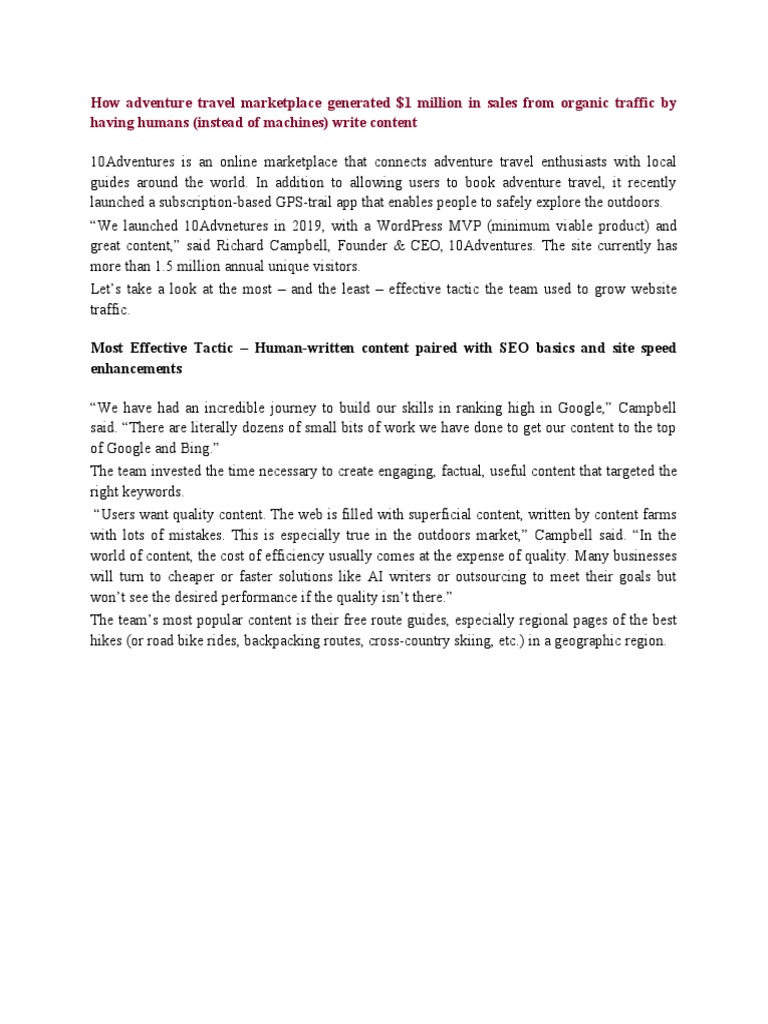 Case Study 2 | PDF | Search Engine Optimization | Internet