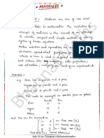 Matrices Short Notes Bhannat Maths Aman Sir Compressed