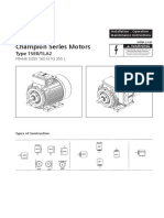 Operating Instructions Ie Motors in 355