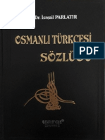 İsmail Parlatır - Osmanlı Türkçesi Sözlüğü YARGI YAYINEVİ