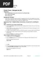 13.3.2 Lab - Use Ping and Traceroute To Test Network Connectivity | PDF ...