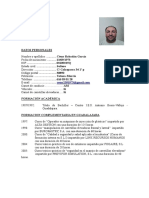 Curriculum Vitae Cesar Rabadan Garcia