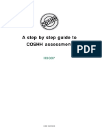 Hsg97 Coshh Step by Step PDF