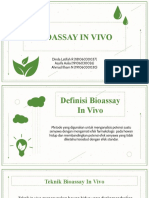 Bioassay in ViVo
