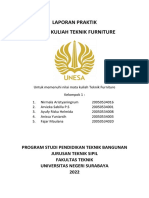 Laporan Praktik Mata Kuliah Teknik Furniture