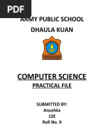 ANUSHKA - Program File