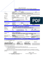 MIGRANT WORKER INSURANCE APPLICATION