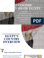 Economic Analysis of EGYPT
