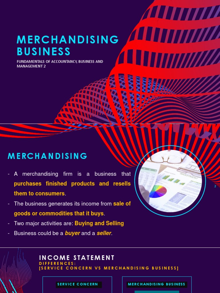 Merchandising Business PDF Debits And Credits Expense