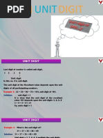 Unit Digit & Last Two Digits Classroom