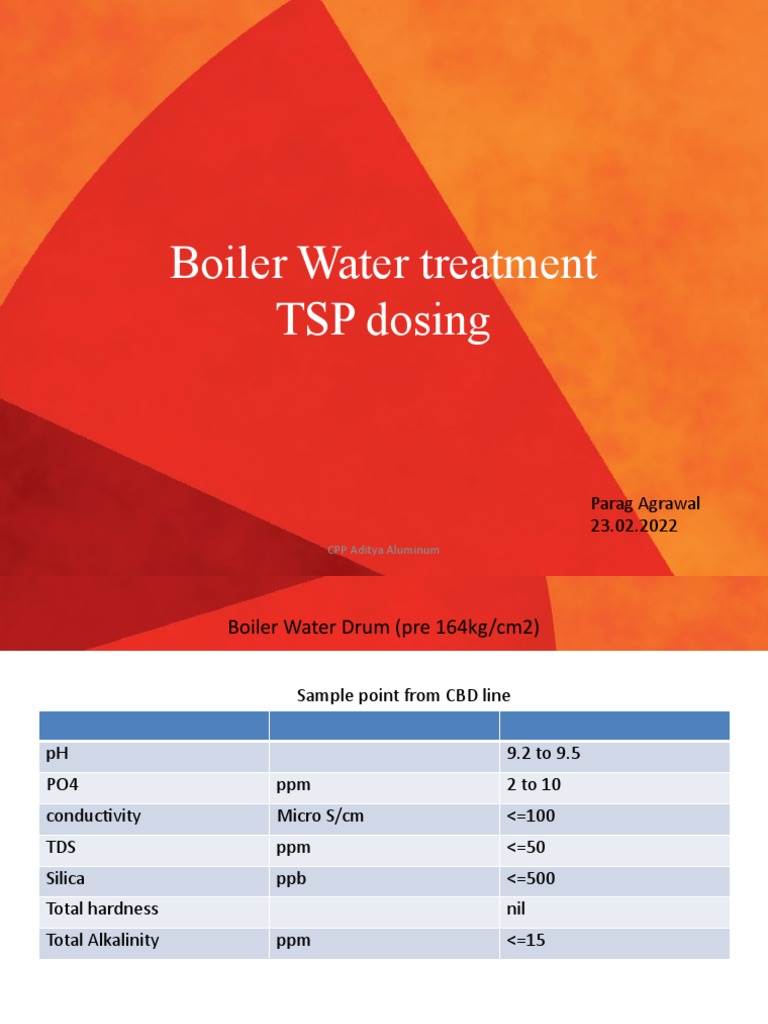Boiler Water Chemistry 5 | PDF