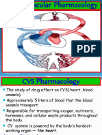 CVS Pharmacology For Health Science