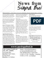 Latest Siopa Buí newsletter updated with changes