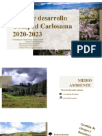 Plan  de desarrollo Cuaspud Carlosama 2020-2023