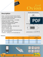 Fiche Technique Ovion 200w