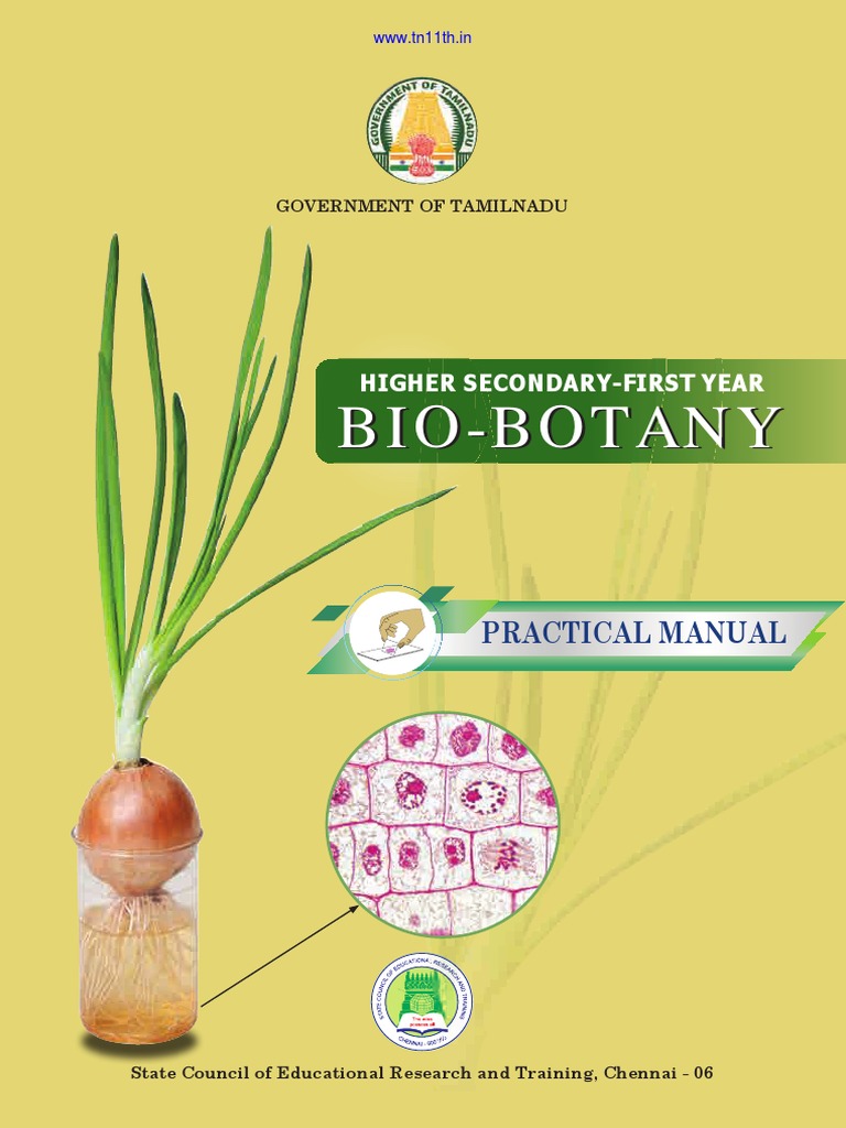 11th STD Bio-Botany Practical Manual English Medium - WWW - tn11th - in ...